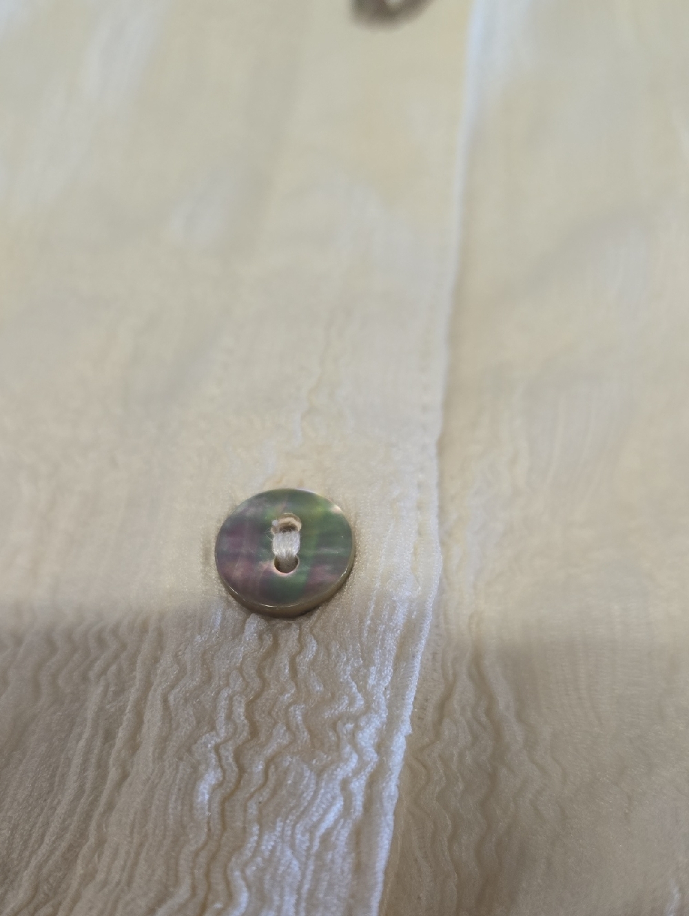 Chenault Cream Button-Down Shirt - Picture 9 of 11